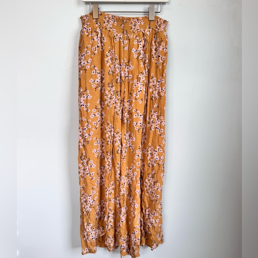 Billabong Wandering Soul Wide Leg Pant in Golden Hour Size Large - Picture 3 of 8